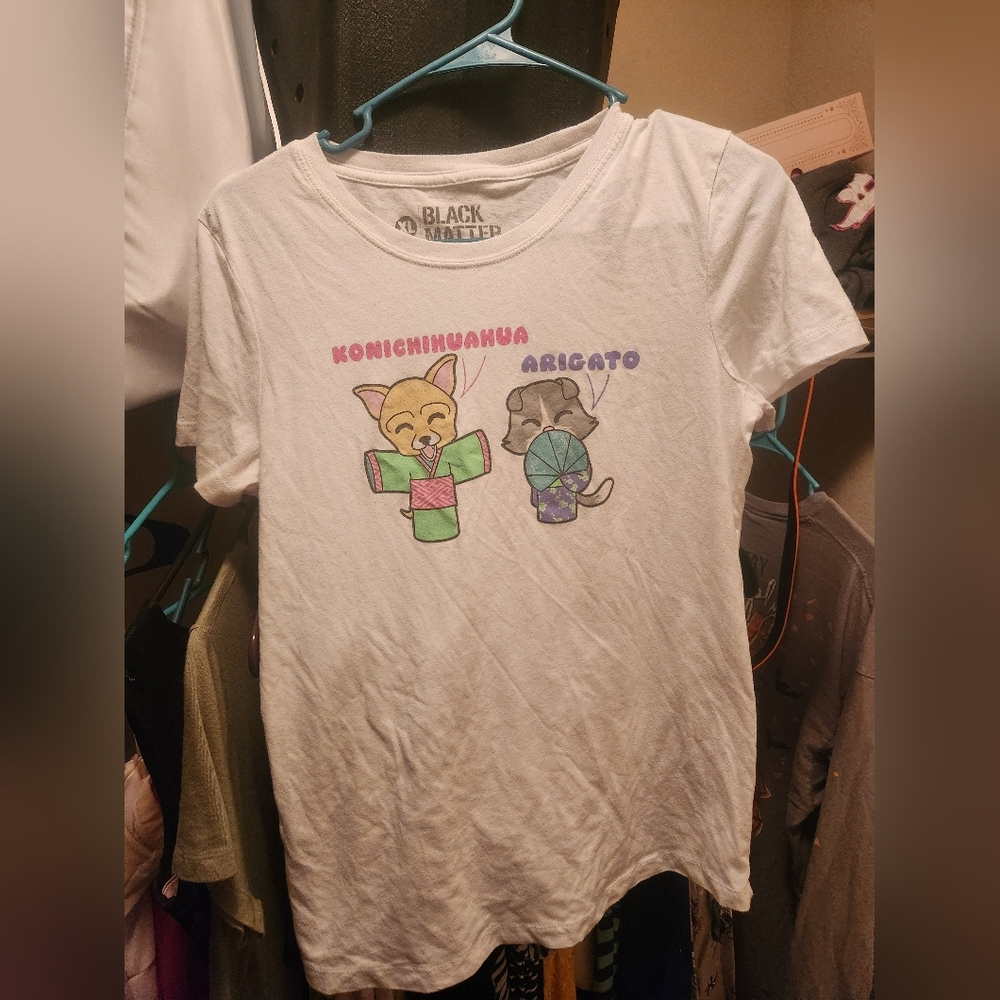 Black matter shirt